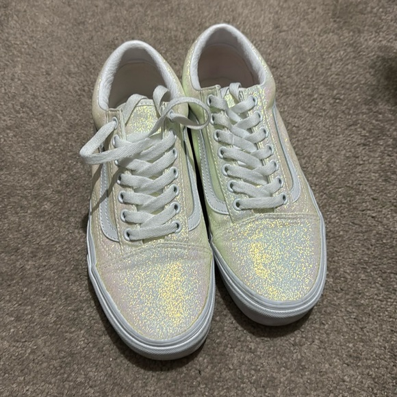 Glitter color changing in the sun old skool vans - Picture 1 of 3